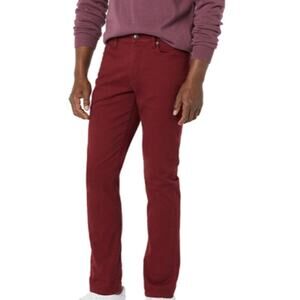 Men's Slim-Fit 5-Pocket Stretch Pants- Size 32W x 32L